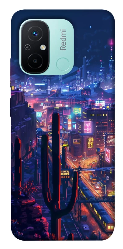 Чохол на Xiaomi Redmi 12C / Poco C55 Night city фото 1 з 1