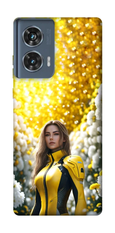 Чохол на Motorola Edge 50 Cyber space girl ver.2 фото 1 з 1