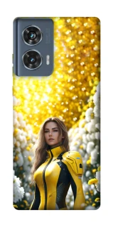 Чехол на Motorola Edge 50 Cyber space girl ver.2 фото 1 из 1