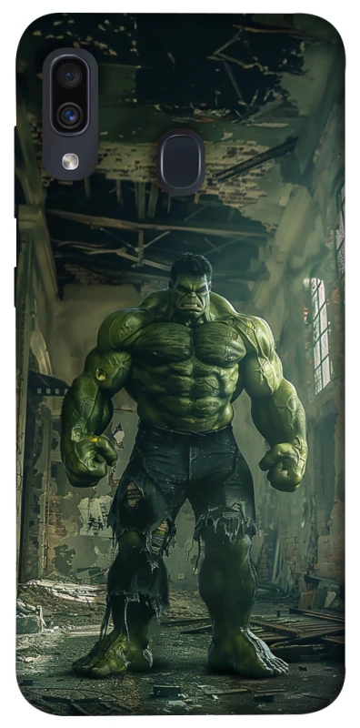Чохол на Samsung Galaxy A20 / A30 Angry Hulk фото 1 з 1