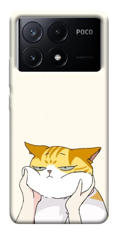 Чохол на Xiaomi Poco X6 Cat bun фото 1 з 1