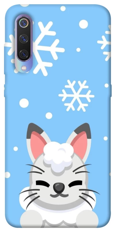 Чохол на Xiaomi Mi 9 Adopt Me Snow Kitty Smile фото 1 з 1