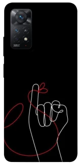 Чохол на Xiaomi Redmi Note 11 Pro 4G/5G Pair romantic theme ver.8 фото 1 з 1