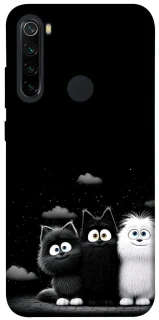 Чохол на Xiaomi Redmi Note 8 Three Cats фото 1 з 1