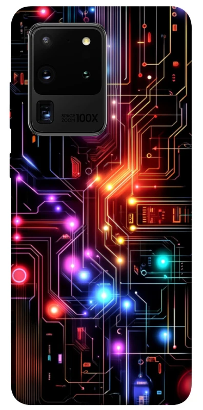 Чохол на Samsung Galaxy S20 Ultra CyberPhone v7 фото 1 з 1