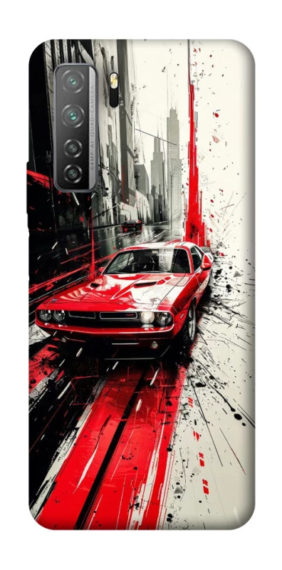 Чехол на Huawei Nova 7 SE Painted Mustang фото 1 из 1