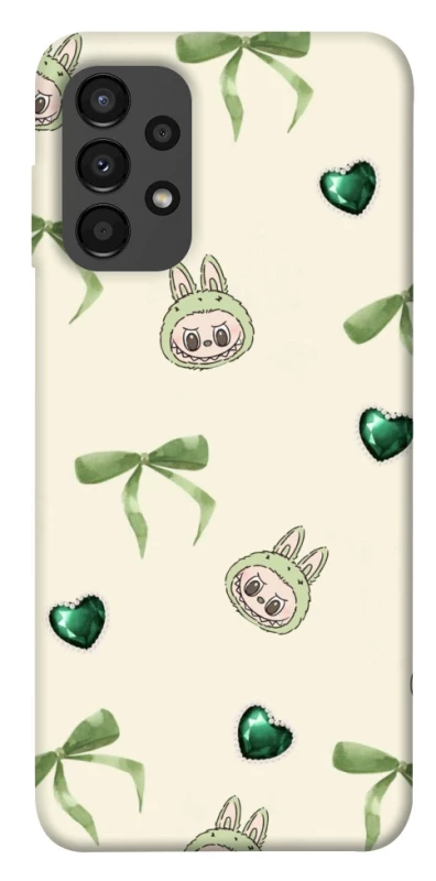 Чехол на Samsung Galaxy A13 4G Labubu Green Heart фото 1 из 1