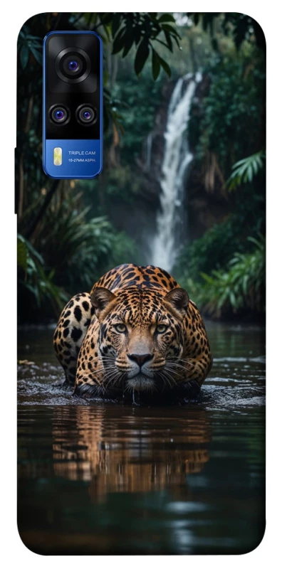Чохол на Vivo Y51a Leopard in water фото 1 з 1