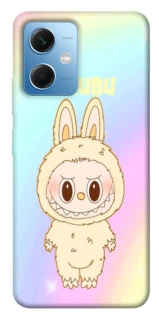 Чехол на Xiaomi Poco X5 5G Fluffy Rainbow Labubu фото 1 из 1