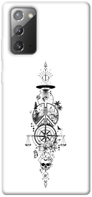 Чехол на Samsung Galaxy Note 20 Tattoo ver.7 фото 1 из 1