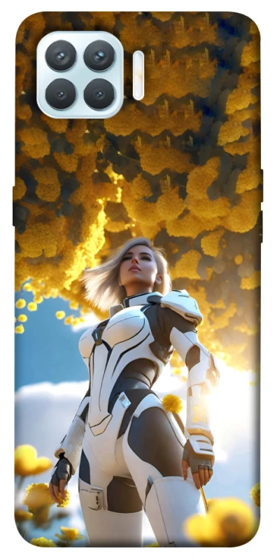 Чохол на Oppo F17 Pro Cyber space girl ver.3 фото 1 з 1