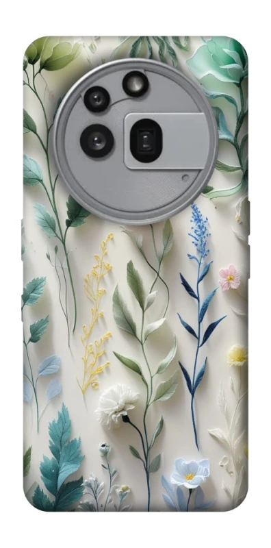 Чехол на Nothing Phone (3a) Pro Floral design ver.3 фото 1 из 1