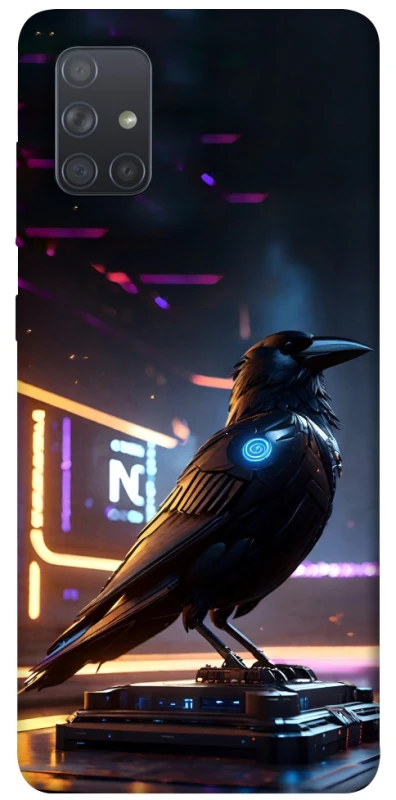 Чохол на Samsung Galaxy A71 Cyber Raven фото 1 з 1