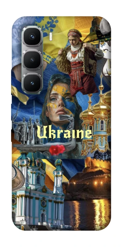 Чохол на Infinix Hot 60 Pro Ukraine style ver.3 фото 1 з 1