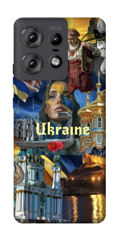 Чохол на Motorola Edge 50 Pro Ukraine style ver.3 фото 1 з 1