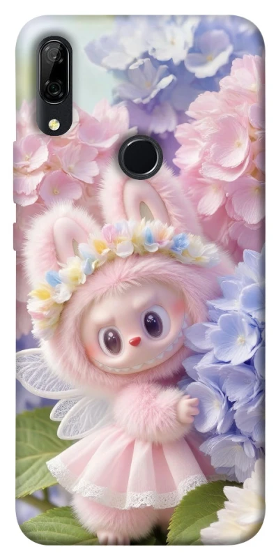 Чохол на Huawei P Smart Z Labubu & Flowers ver.1 фото 1 з 1