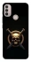 Чохол на Motorola Moto E40 Golden Skull фото 1 з 1