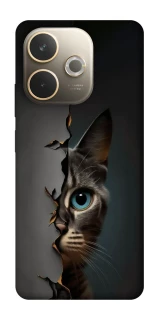 Чехол на Oppo A5 Pro 4G Кот-подглядыватель v2 фото 1 из 1