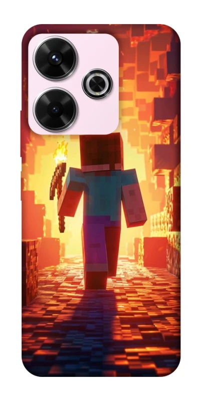 Чохол на Xiaomi Poco M6 4G Minecraft adventure фото 1 з 1