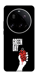 Чехол на Xiaomi 15 Ultra Green Day logo фото 1 Чехол на Xiaomi 15 Ultra Green Day logo фото 1 из 1