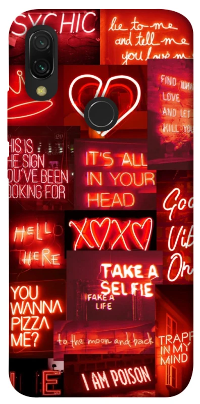 Чохол на Xiaomi Redmi 7 Love collage ver.7 фото 1 з 1