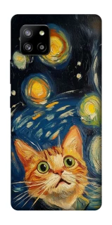 Чехол на Samsung Galaxy A42 5G paint cat фото 1 из 1