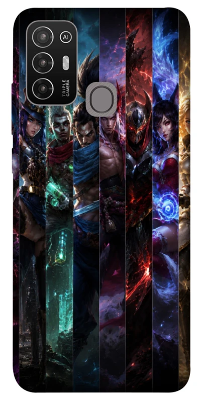 Чохол на ZTE Blade A52 League of Legends ver.2 фото 1 з 1