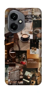 Чохол на Honor 400 Coffee collage ver.2 фото 1 з 1