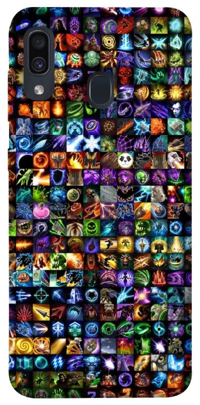 Чехол на Samsung Galaxy A20 / A30 Abilities menu ver.1 фото 1 из 1