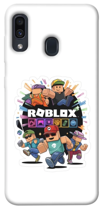 Чохол на Samsung Galaxy A20 / A30 Roblox logo ver.3 фото 1 з 1
