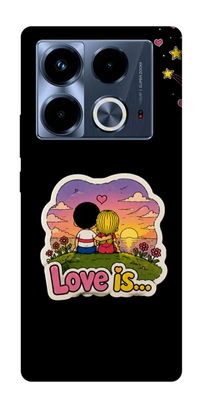 Чохол на Infinix Note 40 4G Love is ver.5 фото 1 з 1