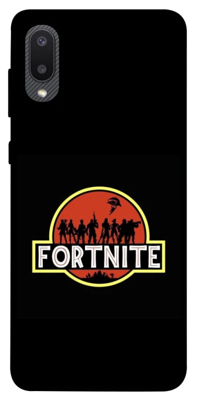 Чохол на Samsung Galaxy A02 Fortnite logo ver.1 фото 1 з 1
