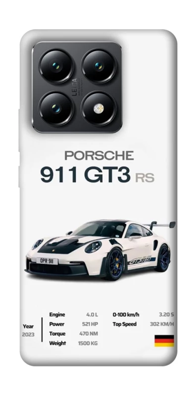 Чехол на Xiaomi 14T Porsche 911 GT3 фото 1 из 1