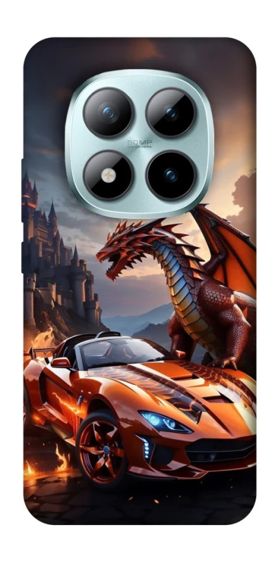 Чохол на Xiaomi Redmi Note 15 Pro+ 5G Сar and dragon фото 1 з 1