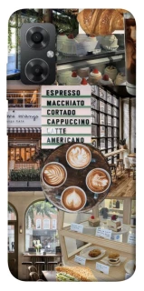 Чохол на Xiaomi Redmi Note 11R Coffee collage ver.5 фото 1 з 1