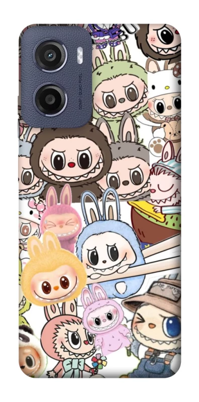 Чохол на Motorola Moto G05 All Labubus фото 1 з 1