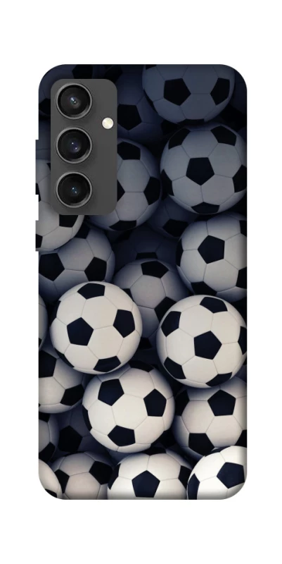 Чохол на Samsung Galaxy S24 FE Футбольні м'ячи фото 1 з 1