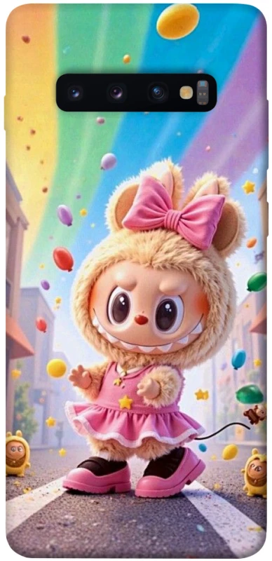 Чохол на Samsung Galaxy S10+ Labubu rainbow фото 1 з 1