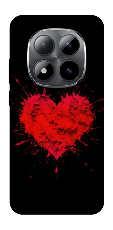 Чехол на Xiaomi Redmi Note 15 Pro 5G Splash heart фото 1 из 1