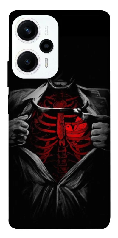 Чехол на Xiaomi Poco F5 / Note 12 Turbo Skeleton Heart фото 1 из 1