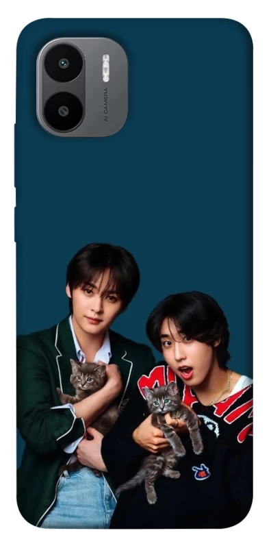 Чехол на Xiaomi Redmi A1 / A2 Lee Know and Han - Stray Kids фото 1 из 1