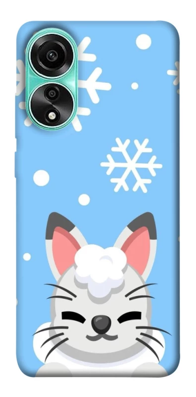 Чохол на Oppo A78 4G Adopt Me Snow Kitty Smile фото 1 з 1