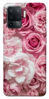 Чохол на Oppo Reno 5 Lite Рожеві Квіти фото 1 з 1