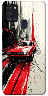 Чехол на Samsung Galaxy A21s Painted Mustang фото 1 из 1