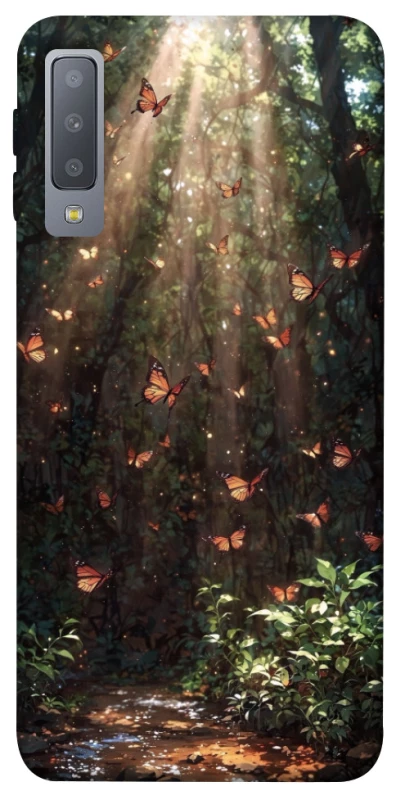 Чохол на Samsung A750 Galaxy A7 (2018) butterfly фото 1 з 1