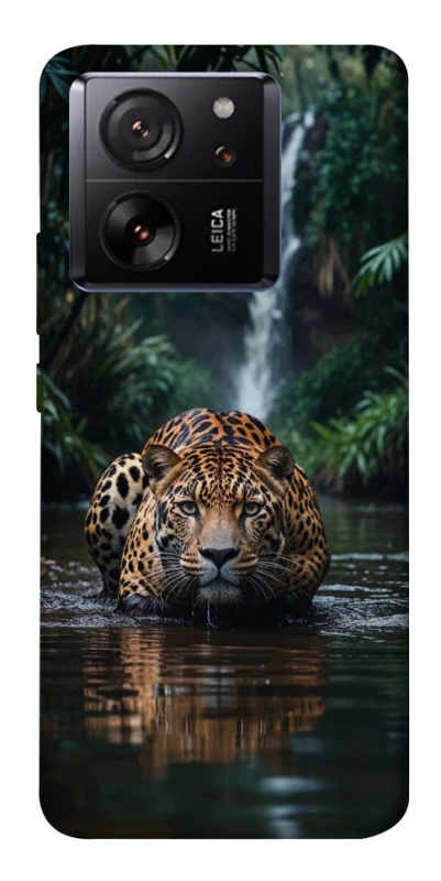 Чохол на Xiaomi 13T Leopard in water фото 1 з 1