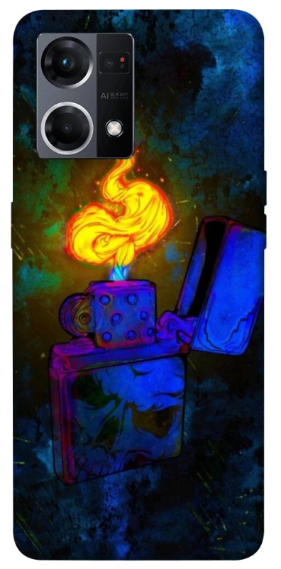 Чохол на Oppo Reno 7 4G Запальничка фото 1 з 1