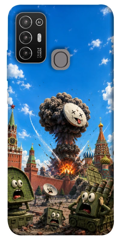 Чохол на ZTE Blade A52 Moscow never sleeps ver.7 фото 1 з 1