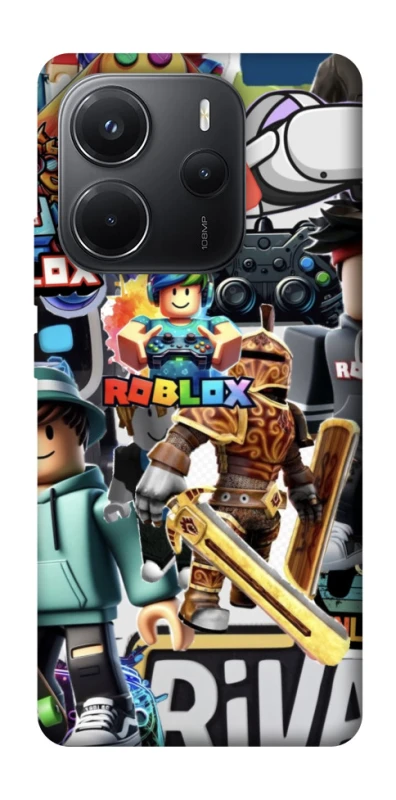 Чохол на Xiaomi Redmi Note 14 4G (Int. version) Roblox collage ver.1 фото 1 з 1