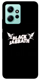Чехол на Xiaomi Redmi Note 12 4G Black Sabbath logo ver.2 фото 1 из 1